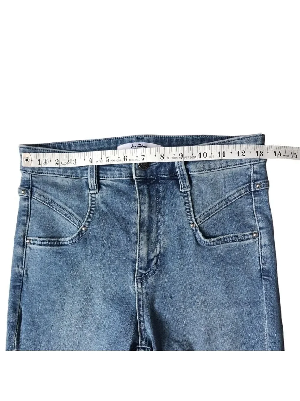 SAM EDELMAN The Stilletto 2.0 Jeans Super High Rise Skinny Size 27